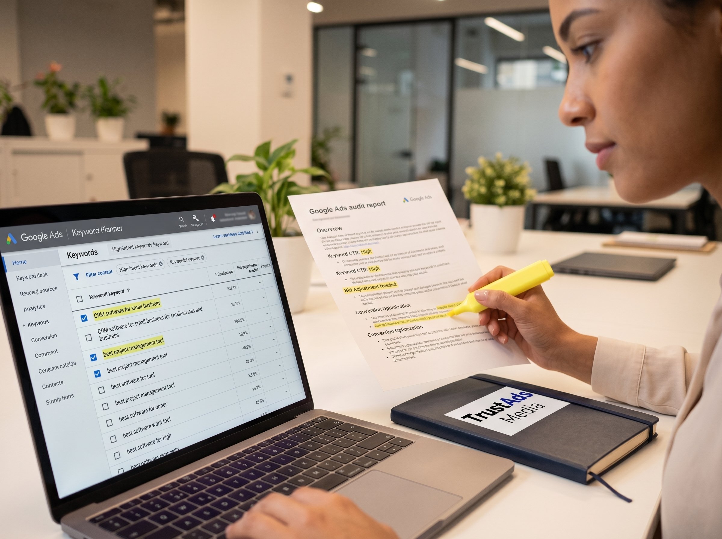 PPC campaign management and Google Ads optimization