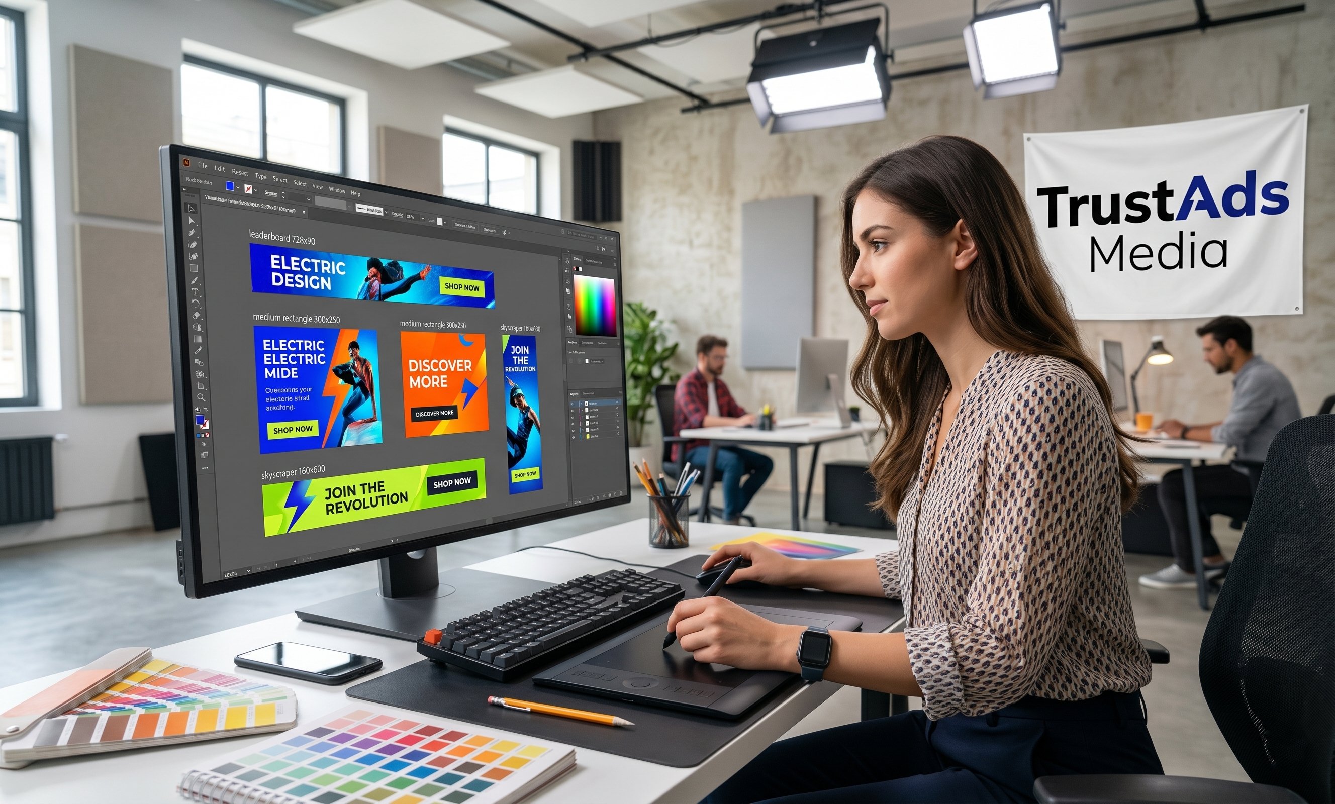 Display advertising campaign management and performance tracking